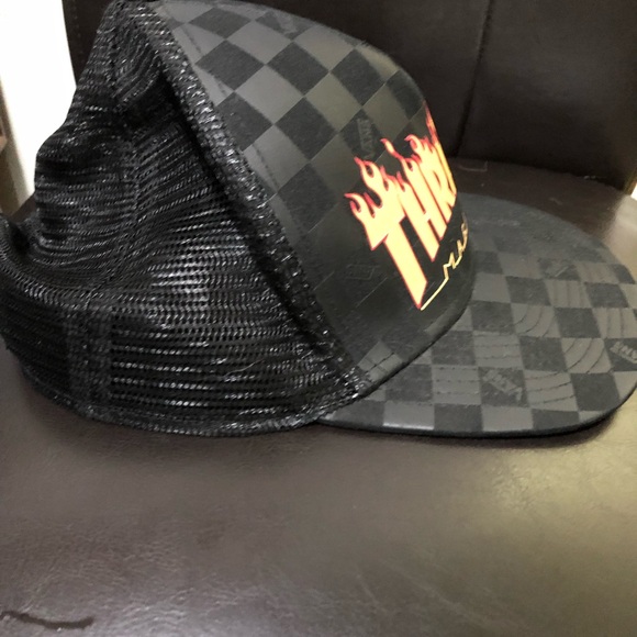 Rare  limited edition Thrasher magazine X Vans ball cap hat unisex - Picture 4 of 7